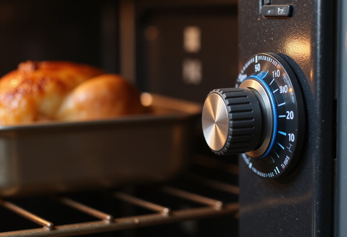Réglage de la température du four pour le poulet au four parfait.