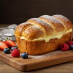 Brioche minceur express fraîchement cuite, idéale pour une collation saine.