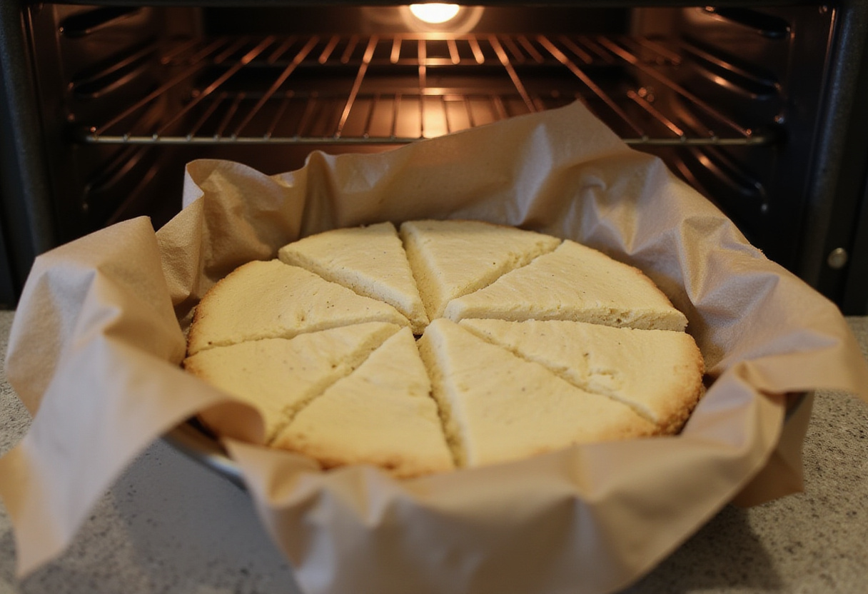 Placement des tranches de brioche levée dans un plat de cuisson pour une recette de brioche healthy sans beurre, sucre ni œufs.