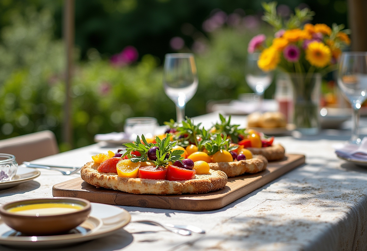 Grand aïoli provençal superbly plated for summer enjoyment, ideal for savoring when it's hot.