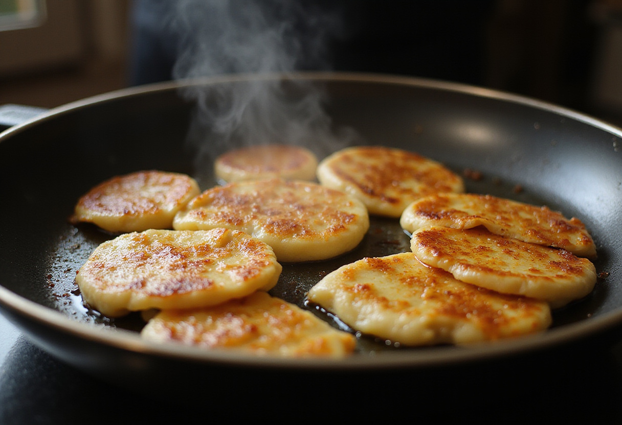 Griller le fromage halloumi pour les wraps au chili doux, lui donnant une croûte dorée parfaite.